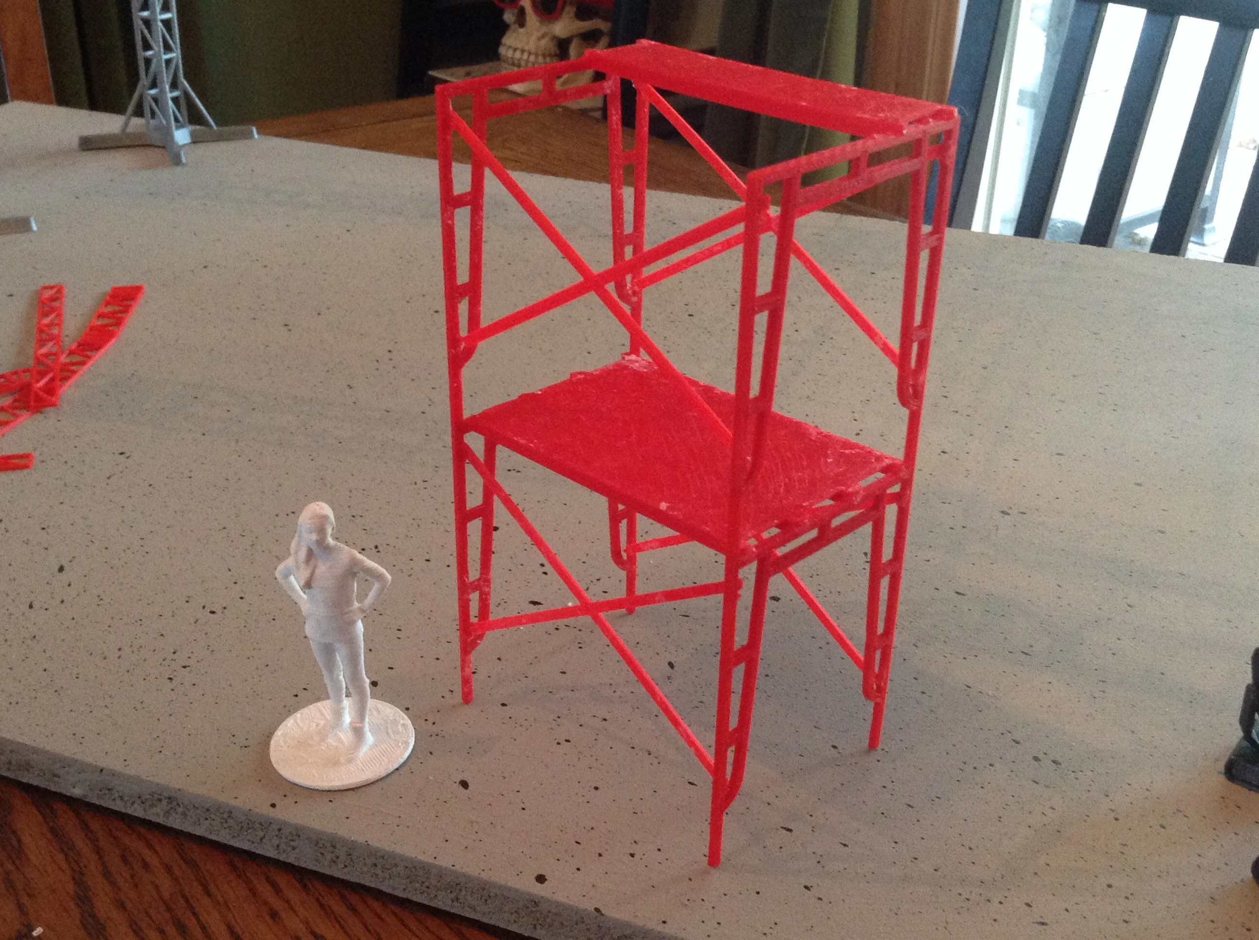 1:24 scale Construction Scaffolding