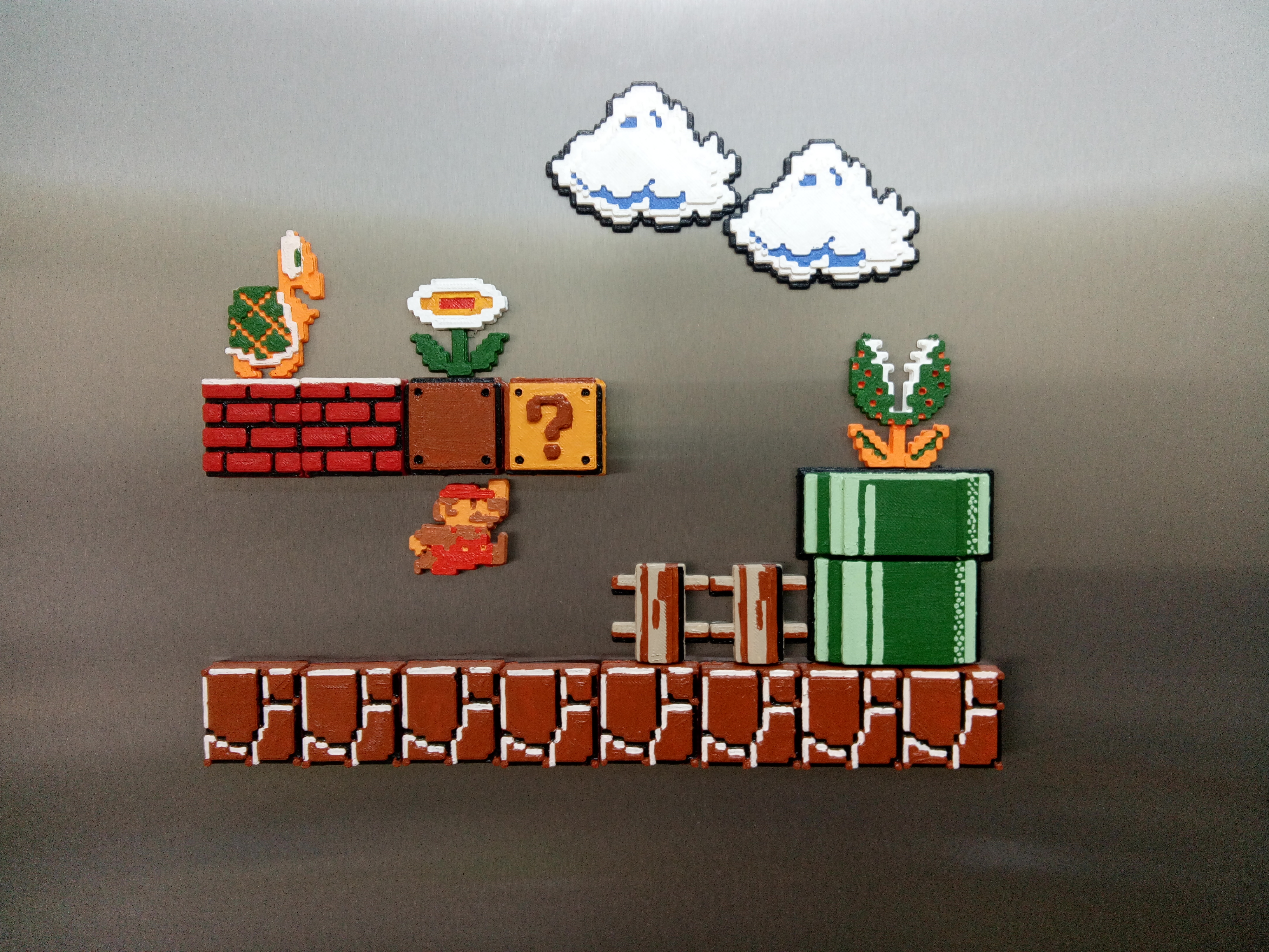 Mario Bros tile set.