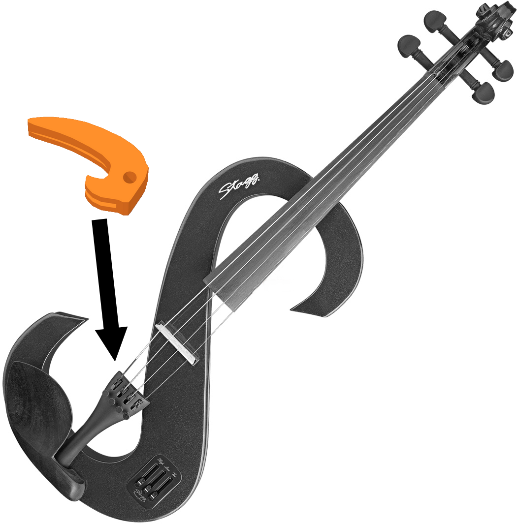 Violin fine tuner piece - Stagg