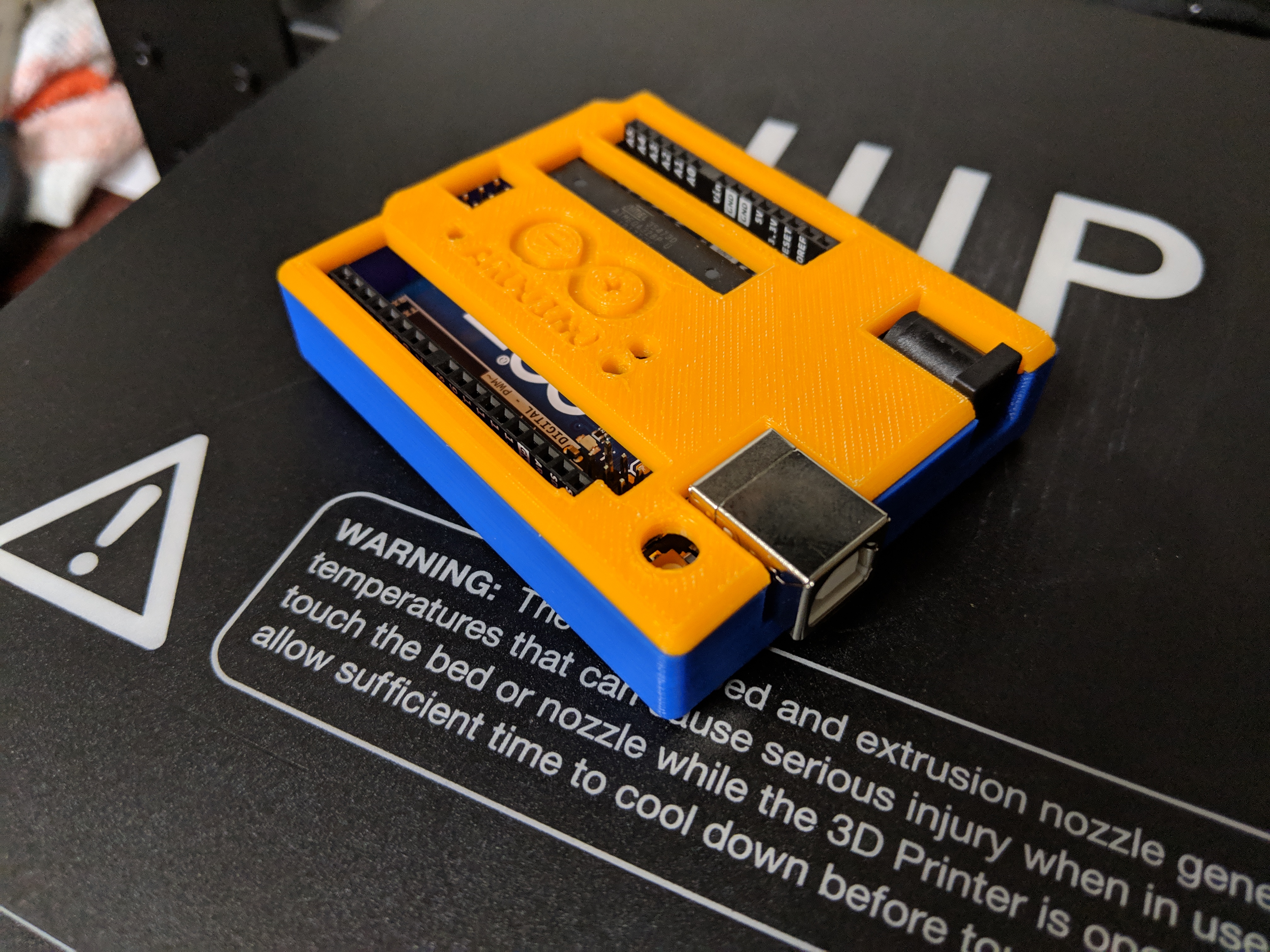 Arduino Uno Snug Case Screwless