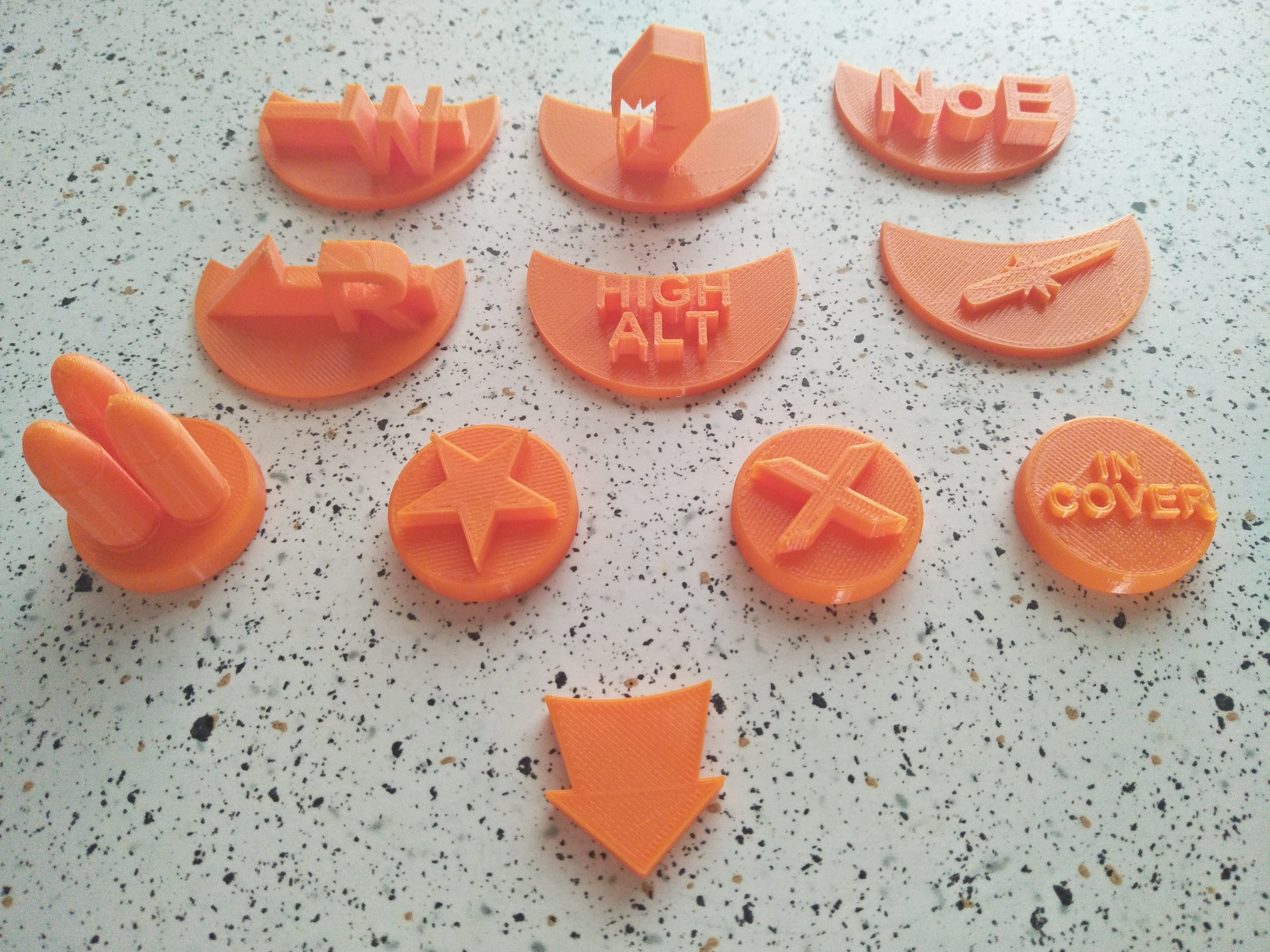 Mobile Suit Skirmish Token Set