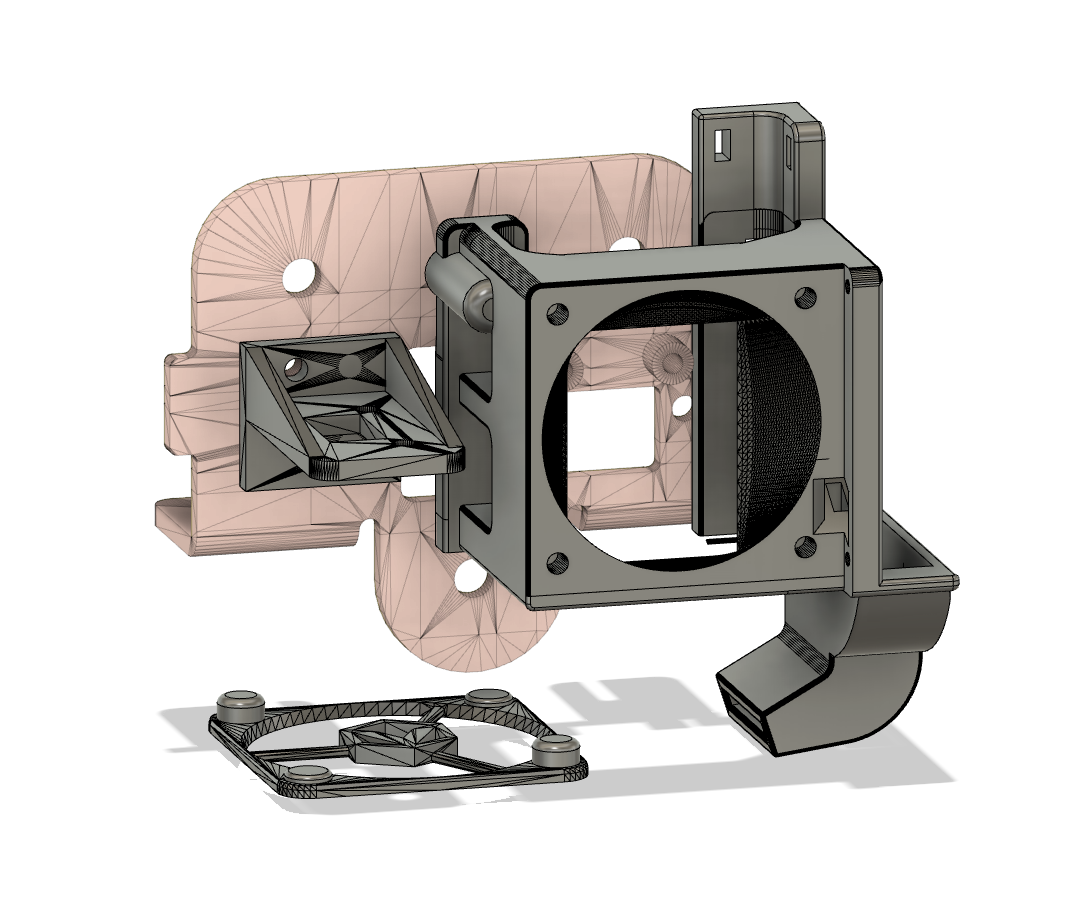 Voxelab Aquila Fan, CrTouch and Cover