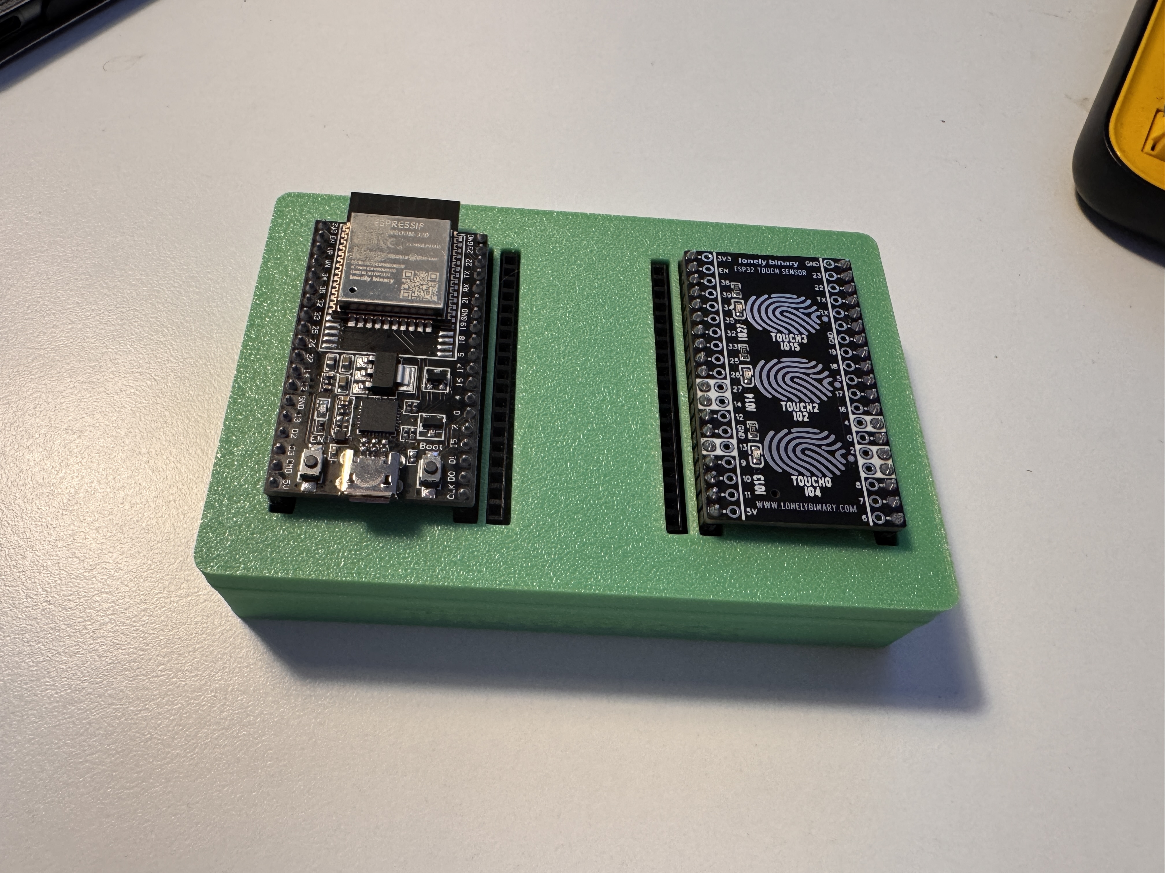 ESP32 TinkerBlock Base Case by Lonely Binary