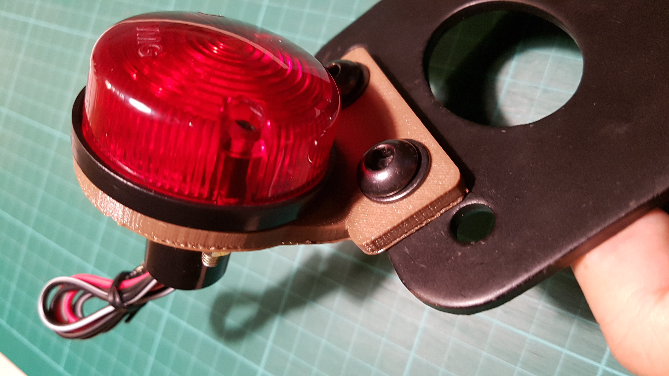 Motorcycle Tail Light Bracket