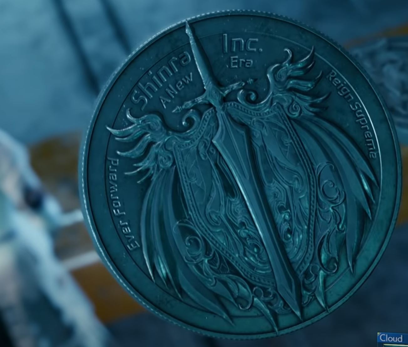Rufus Shinra Fierce Pride Coin - Final Fantasy VII Remake