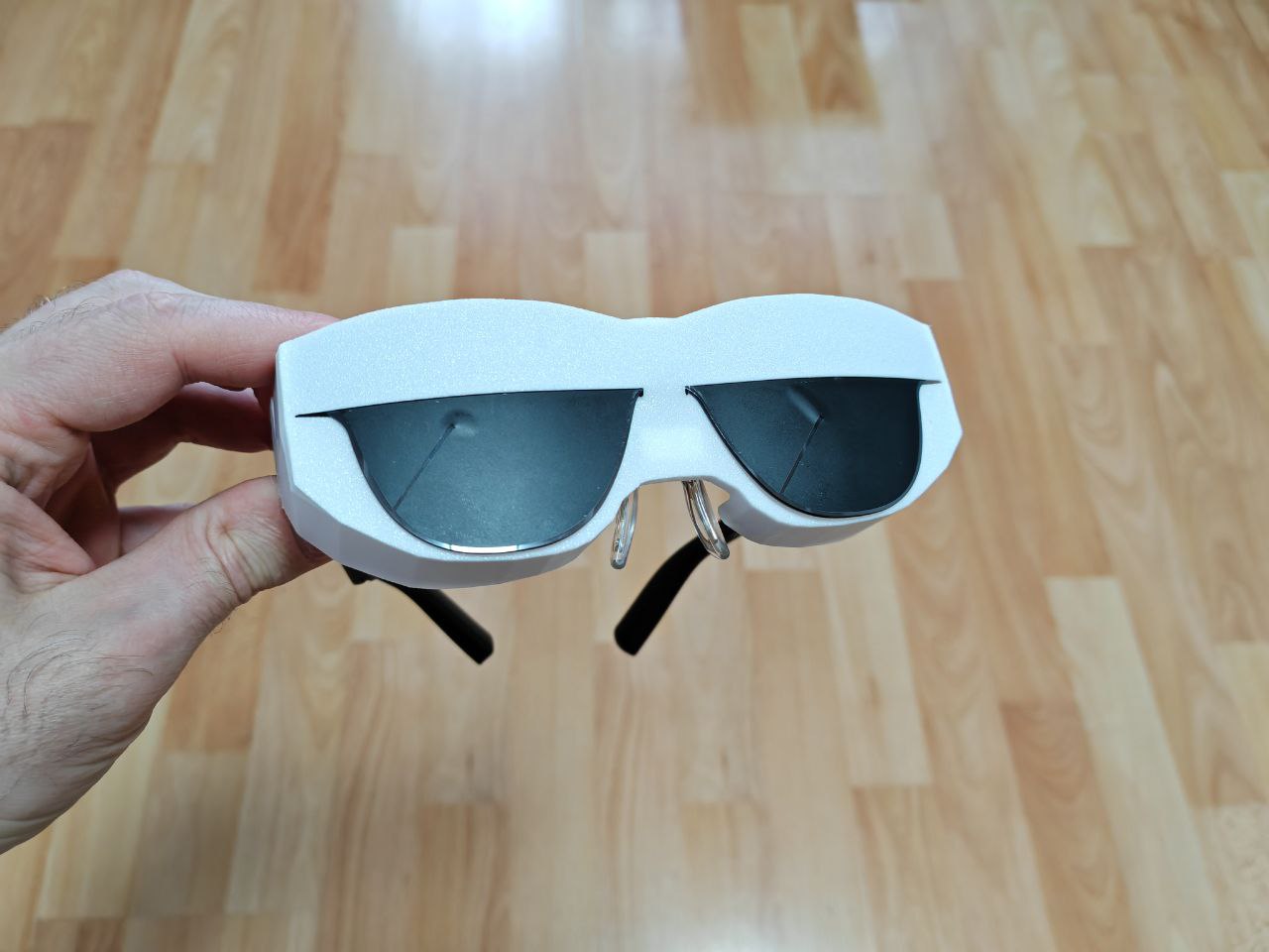 Rayneo air 3s pro silicon nose pad for reflection reduced cover