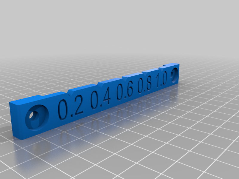 Nozzle Size Reminder