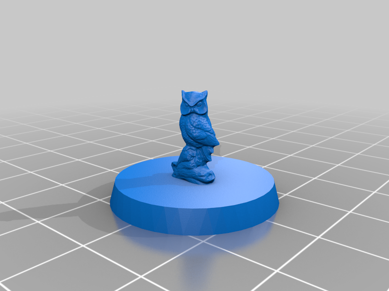 Owl - tabletop miniature