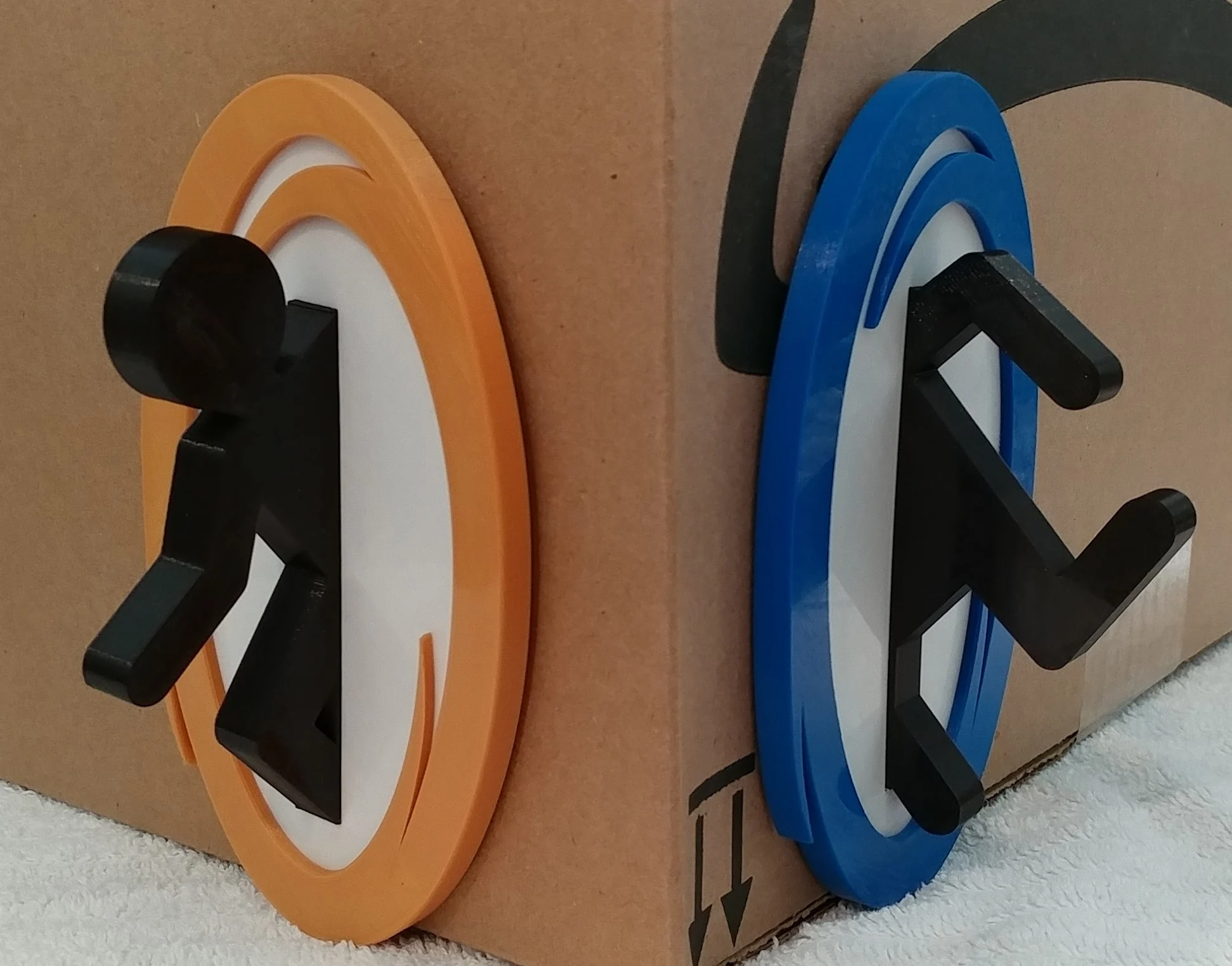 Portal Man - Plaque / Wall Hanger