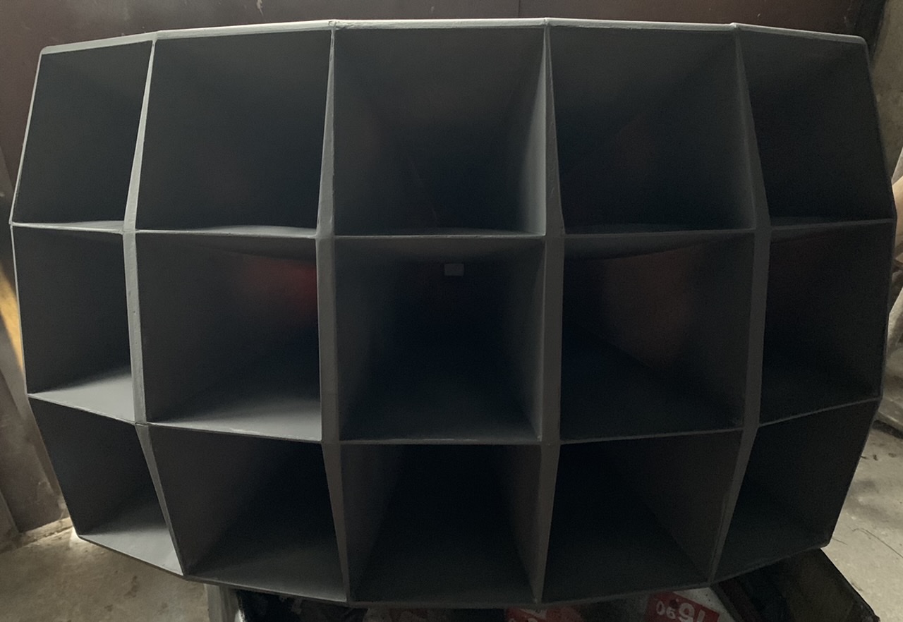 500 Hz exponential multicell horn for JBL2445