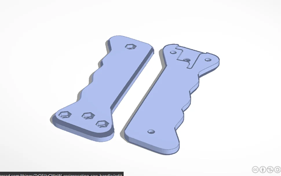 Reciprocating Saw Handle
