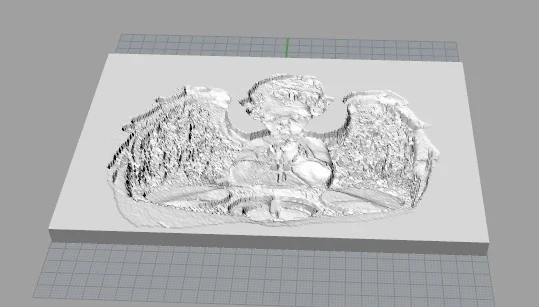 Lithophane d'ange