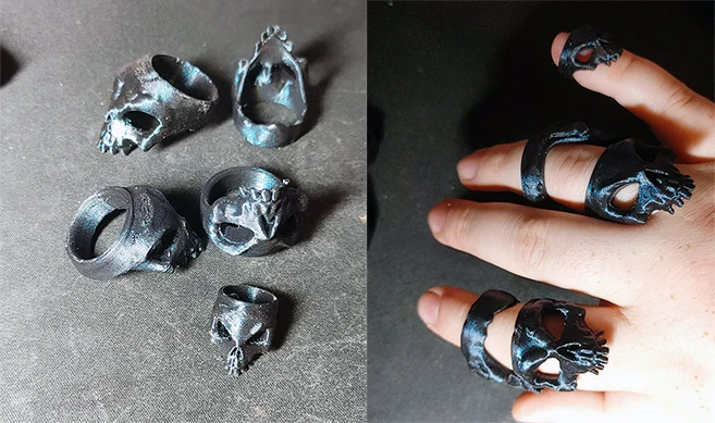 Sea of Thieves Bounty Skull Ring, Modified Band
