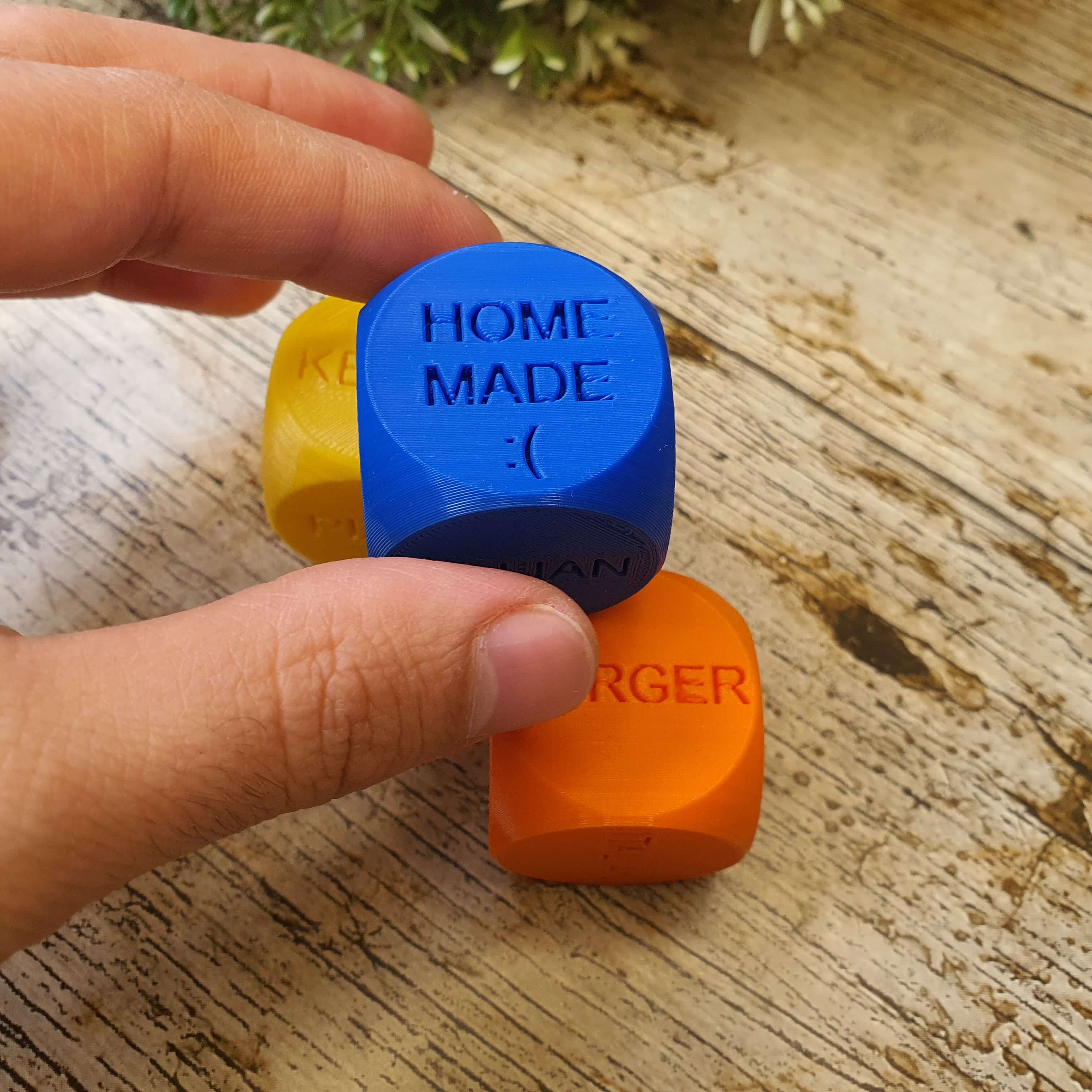 Takeaway dice