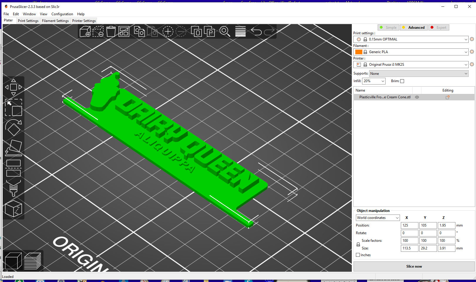 Dairy Queen Sign for Plasticville Frosty Bar V2