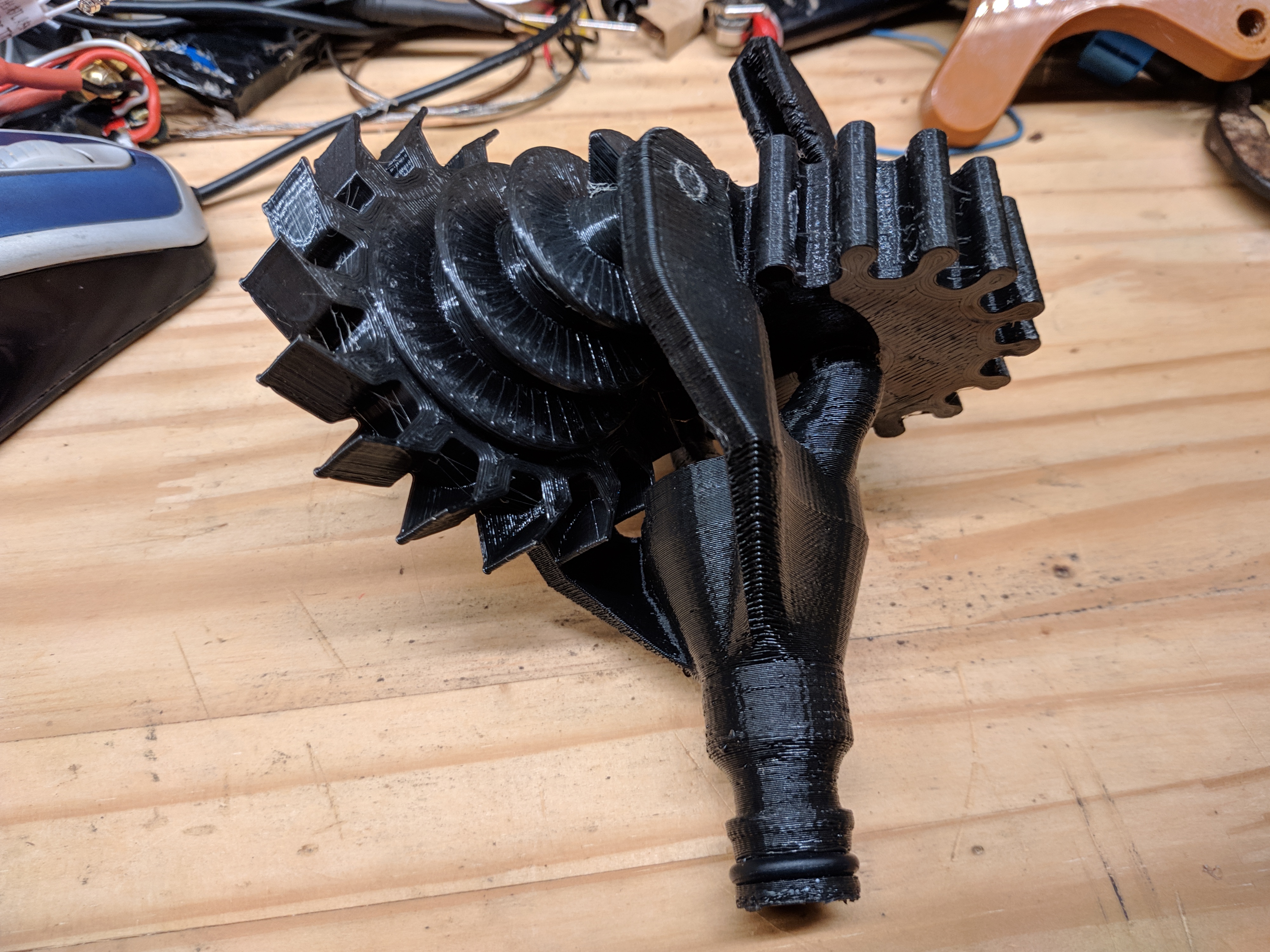 Base for Whimsical Sprinkler 16 with printed Gardena connector