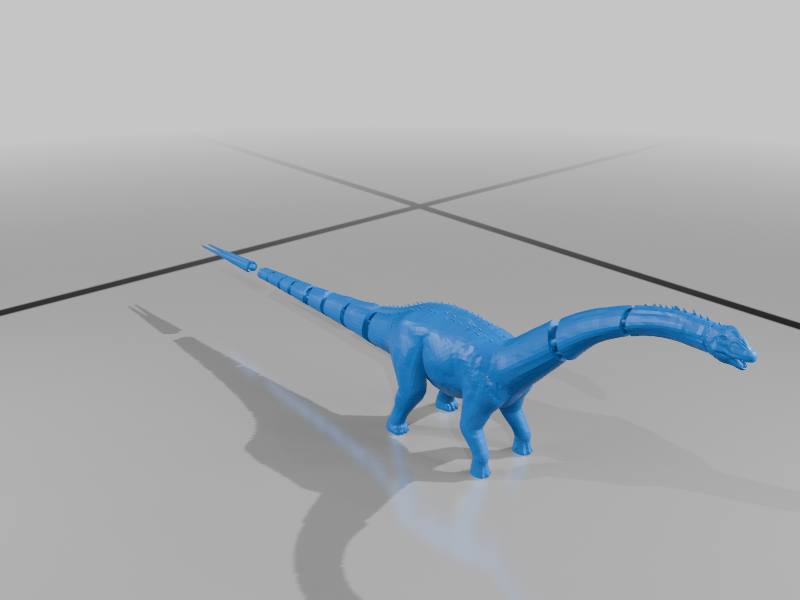 Ark Brontosaurus Articulated
