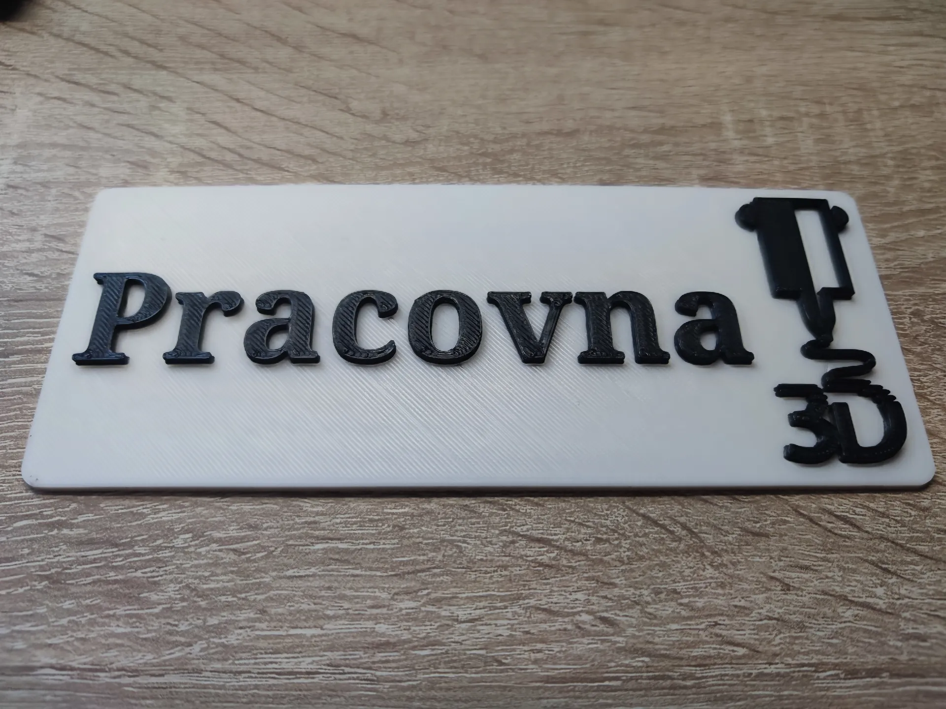 Cedule pracovna/Workplace sign