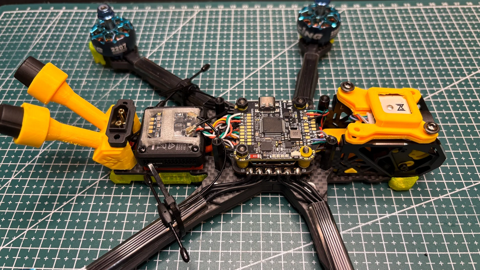 FlyFishRC Volador II VD5 DJI 04 Pro build TPU parts