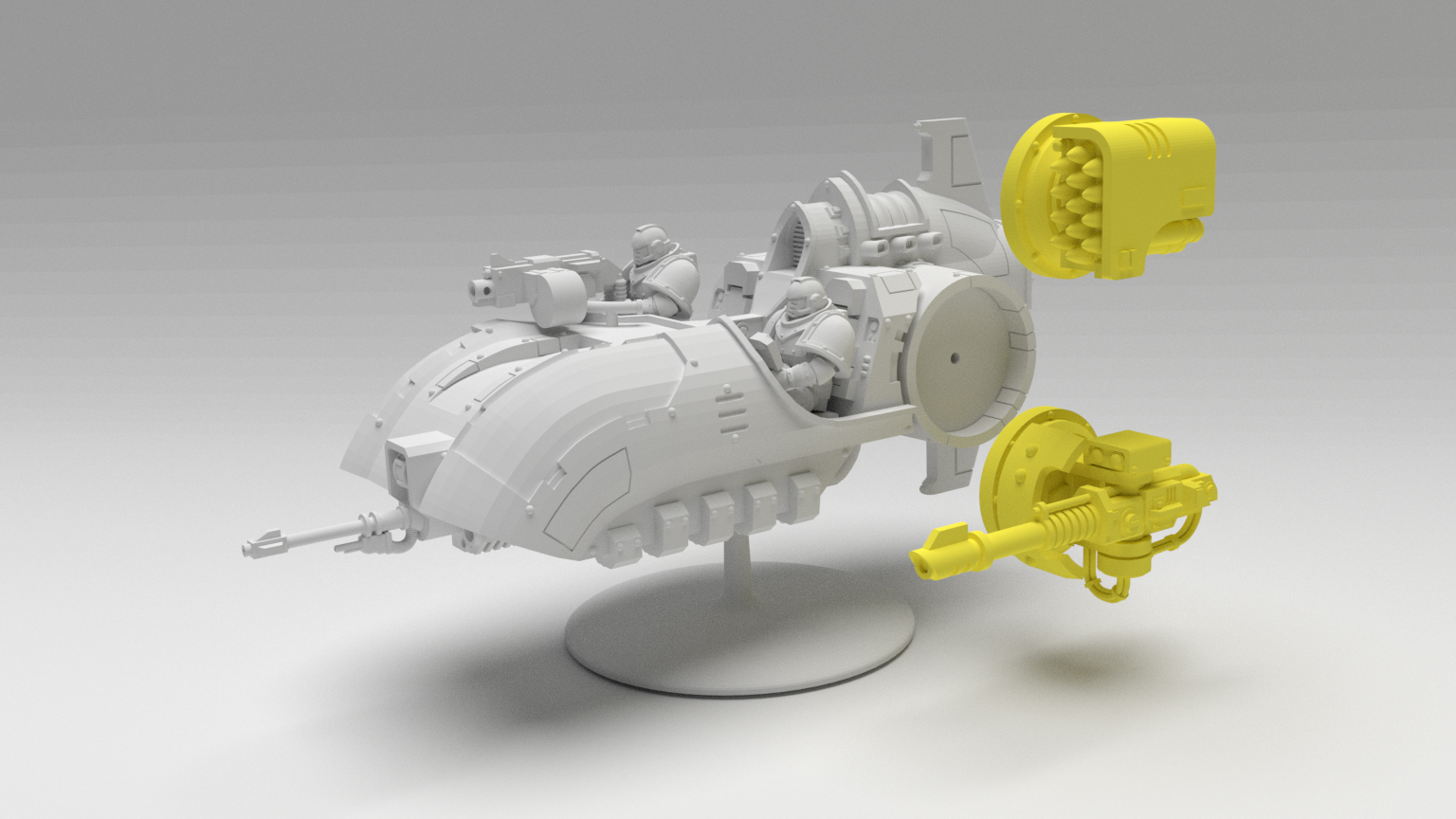 Inferior Weapons for Deployment Vessel