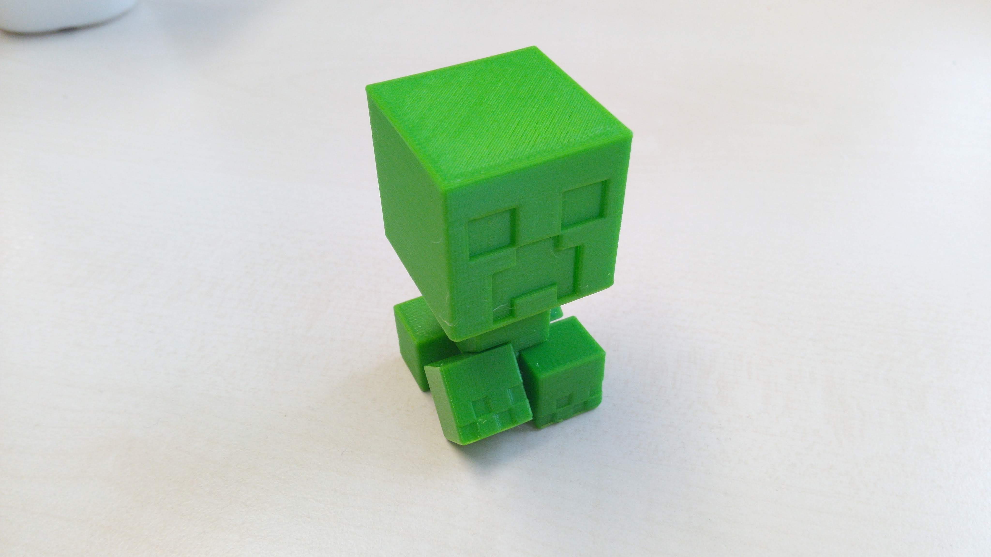 Minecraft Chibi Creeper (BobbleMob)