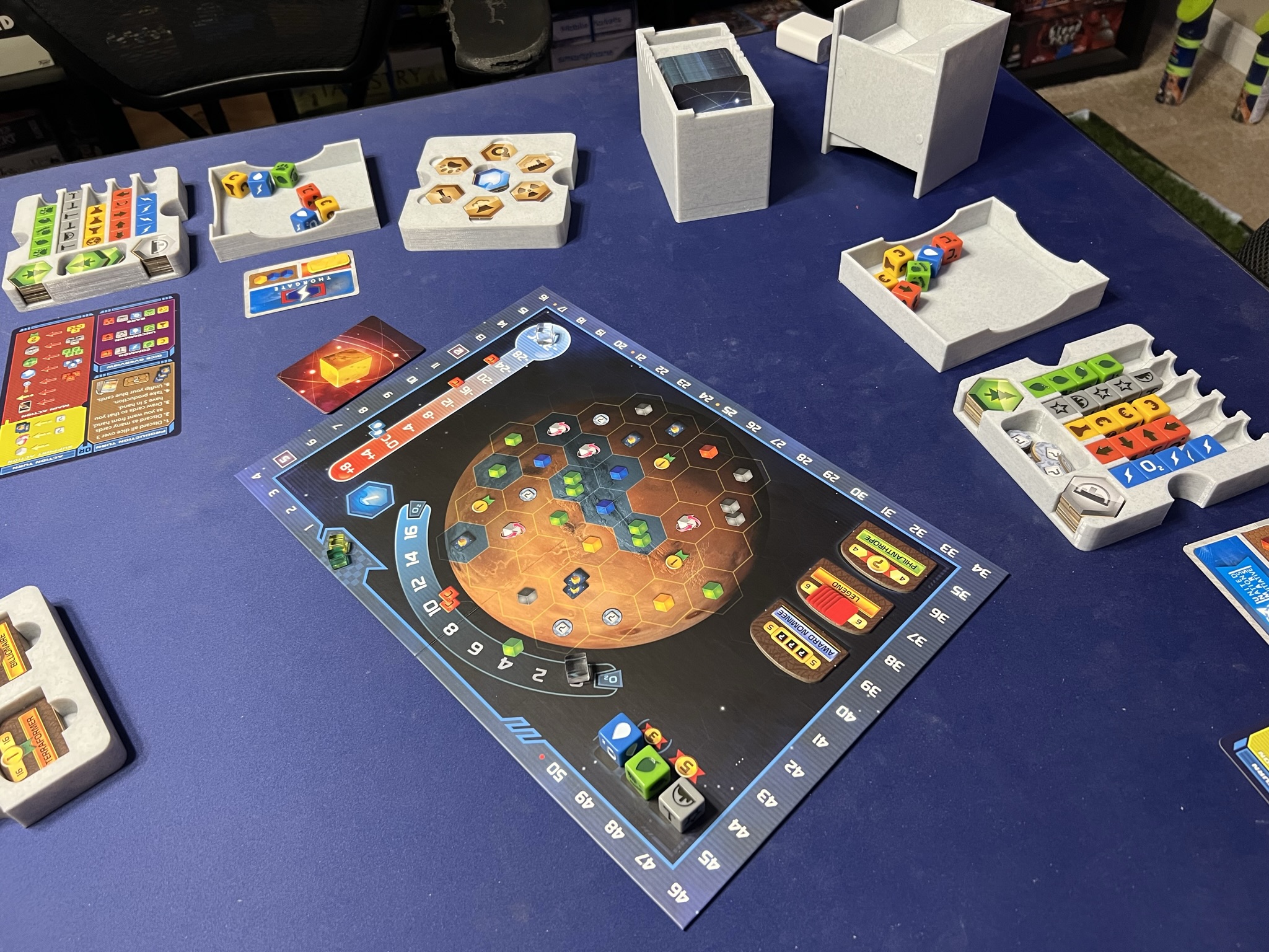 The Ultimate Terraforming Mars: The Dice Game Insert - Functional, With Included Dice Tray!