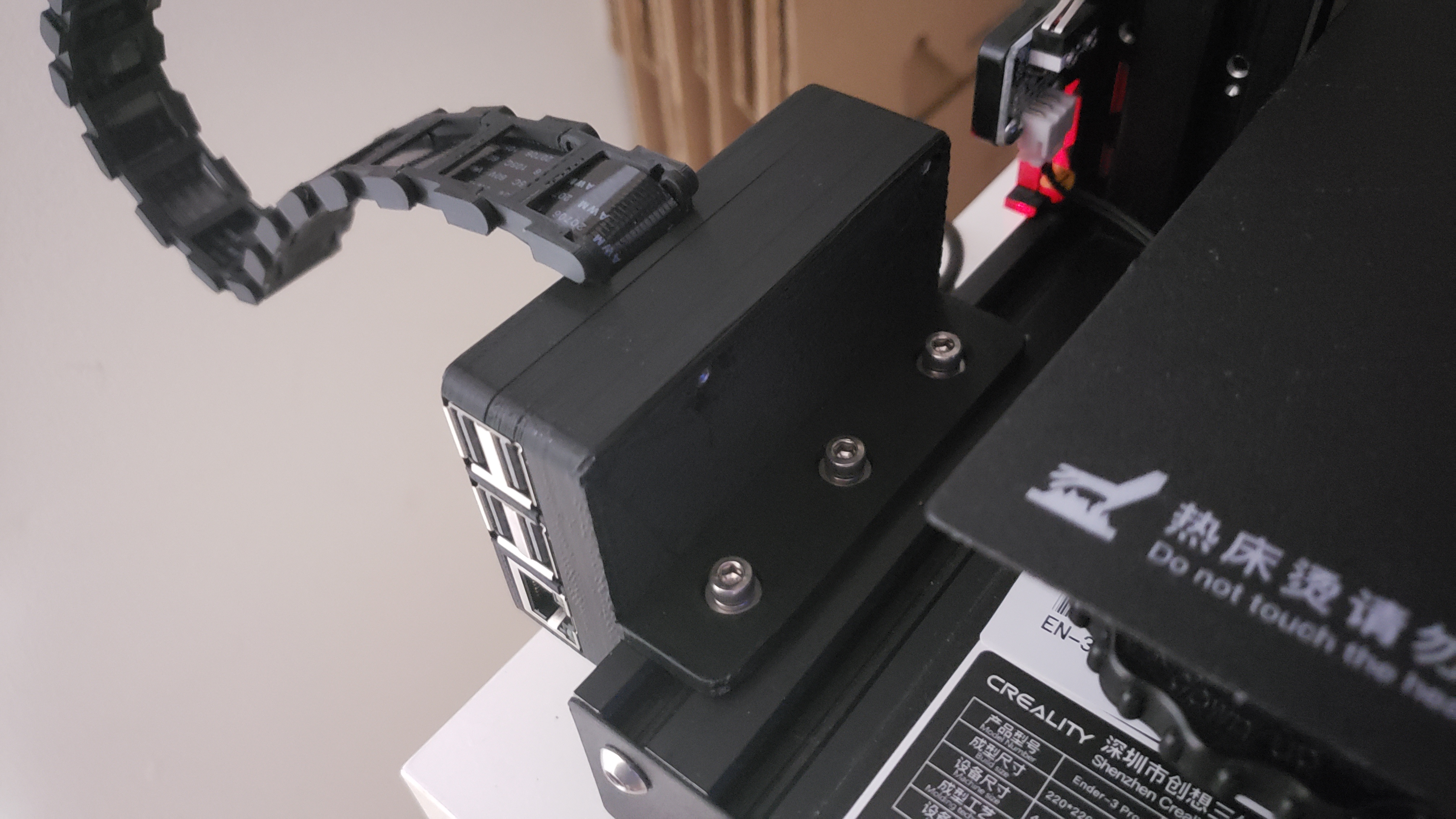 Ender 3 Side-Mounted Pi Case