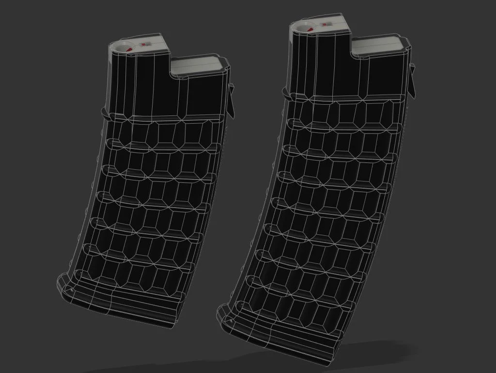 Aug midcaps 30 and 42 rounder (sorry, paid files) And A3 aug barrel (free)