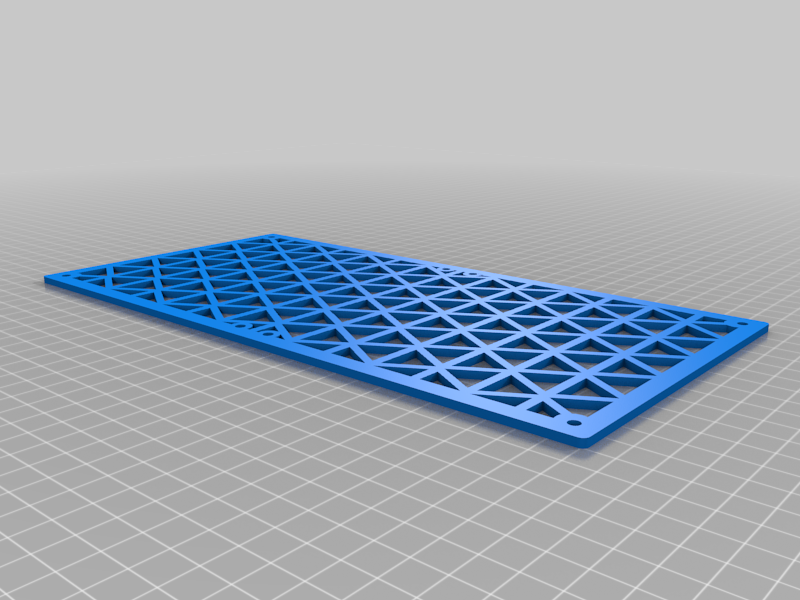 280mm triangle fan grill
