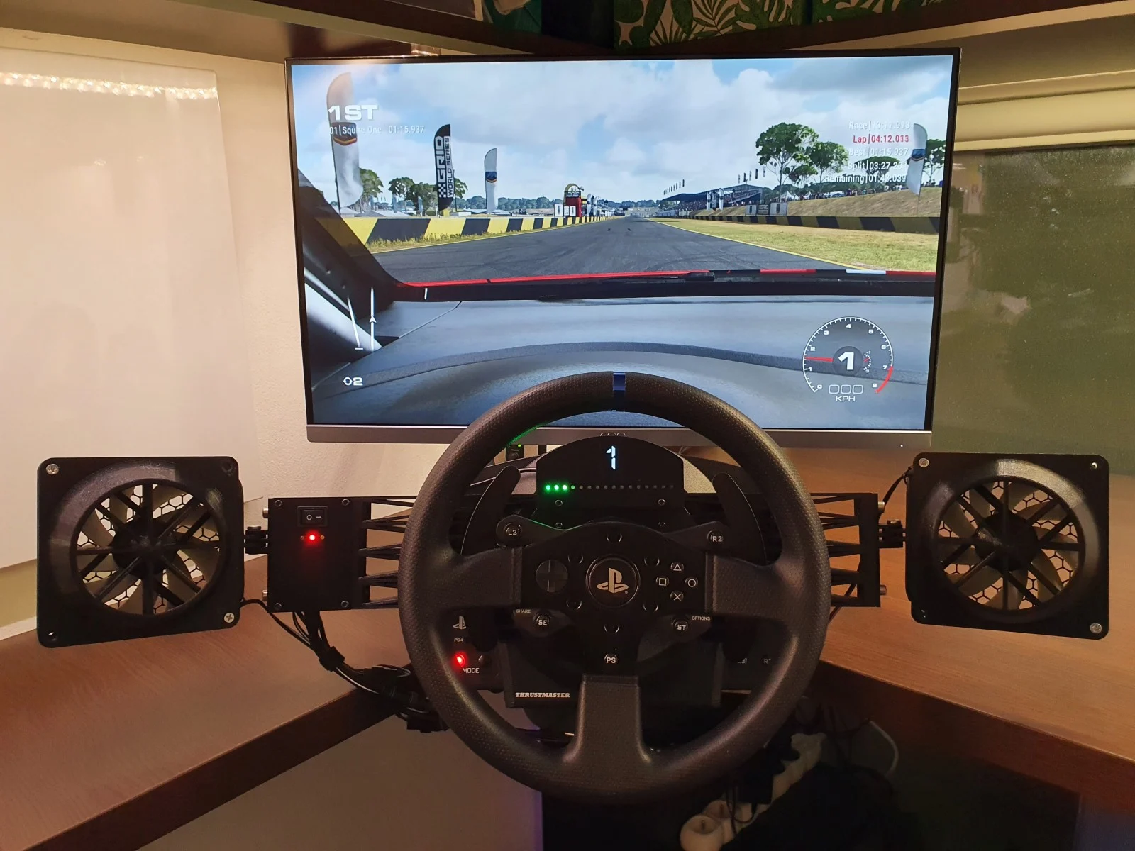 Dashboard for T300 RS Wheelbase