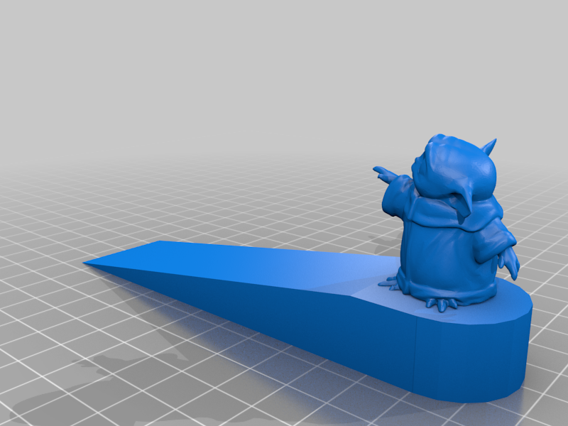 Grogu - Baby Yoda - door stop - refined