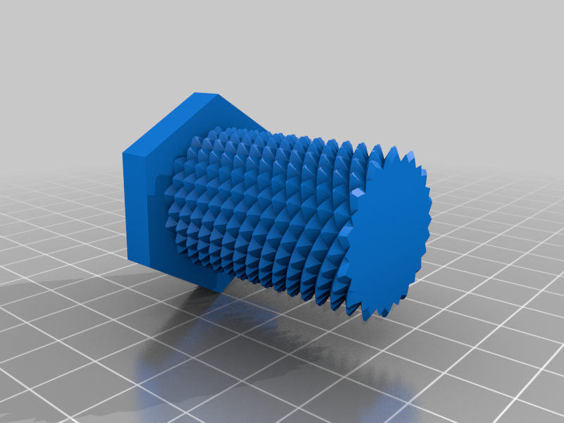 Two way clockwise and counter clockwise bolt with nuts