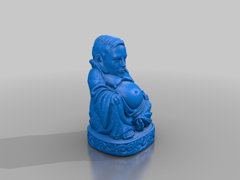 Elon Musk Buddha