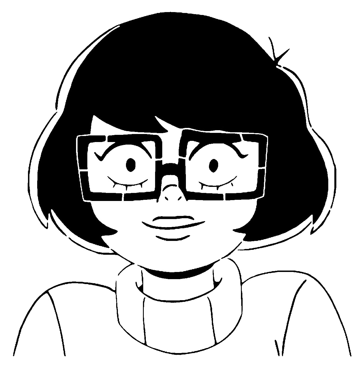 Velma Dinkley stencil 3