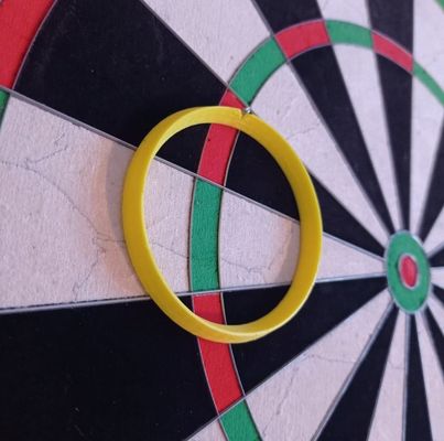 Dart practice ring set