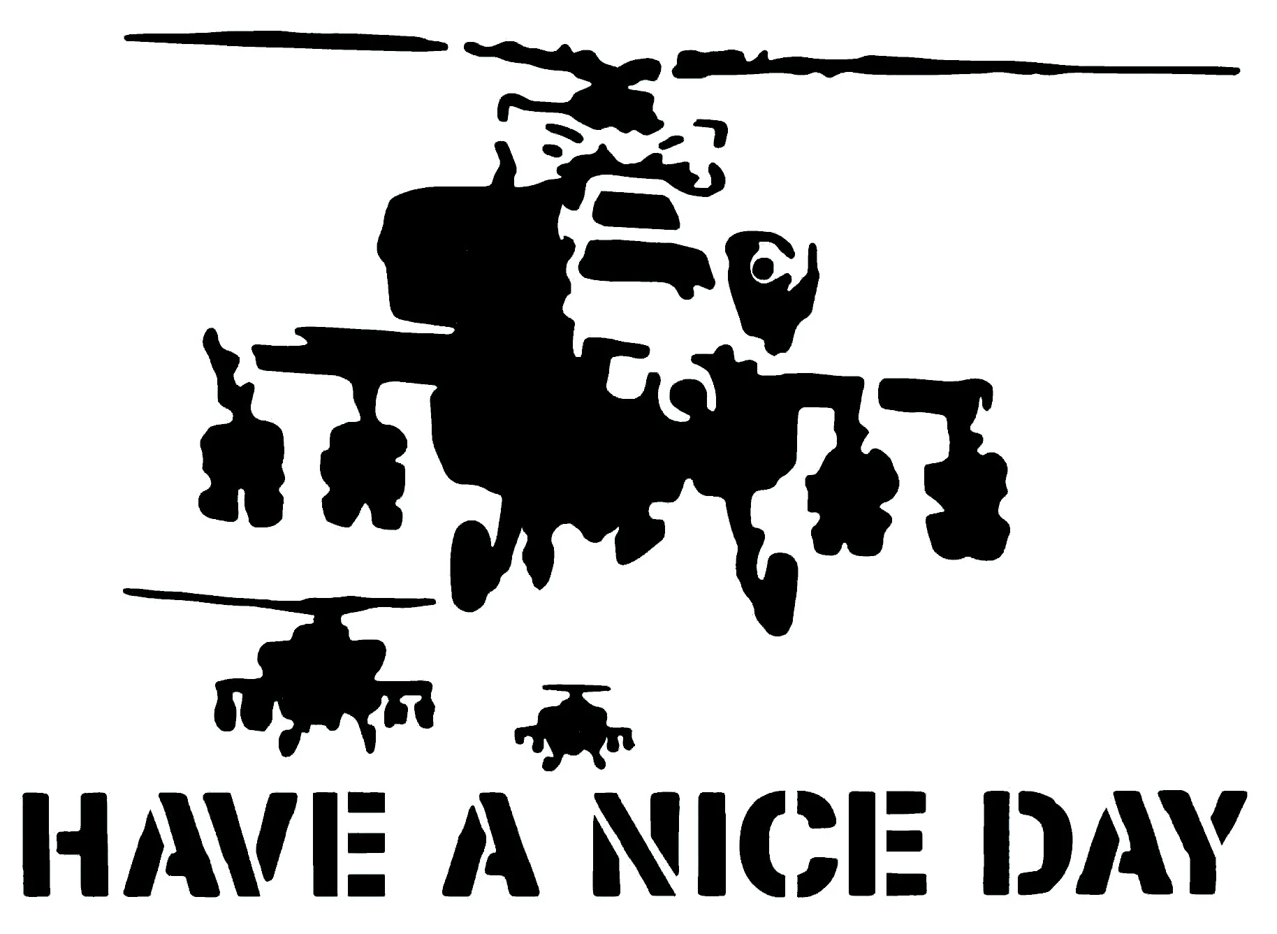 Banksy Have a nice day