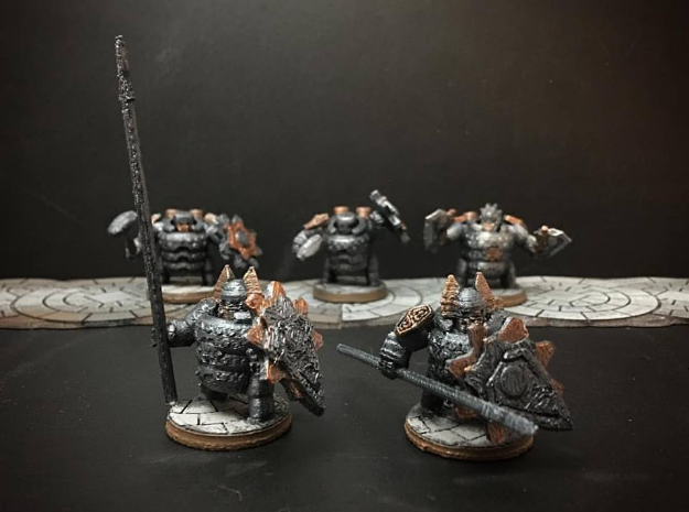 Netherforge Vigilant Lancer (28mm/Heroic scale)
