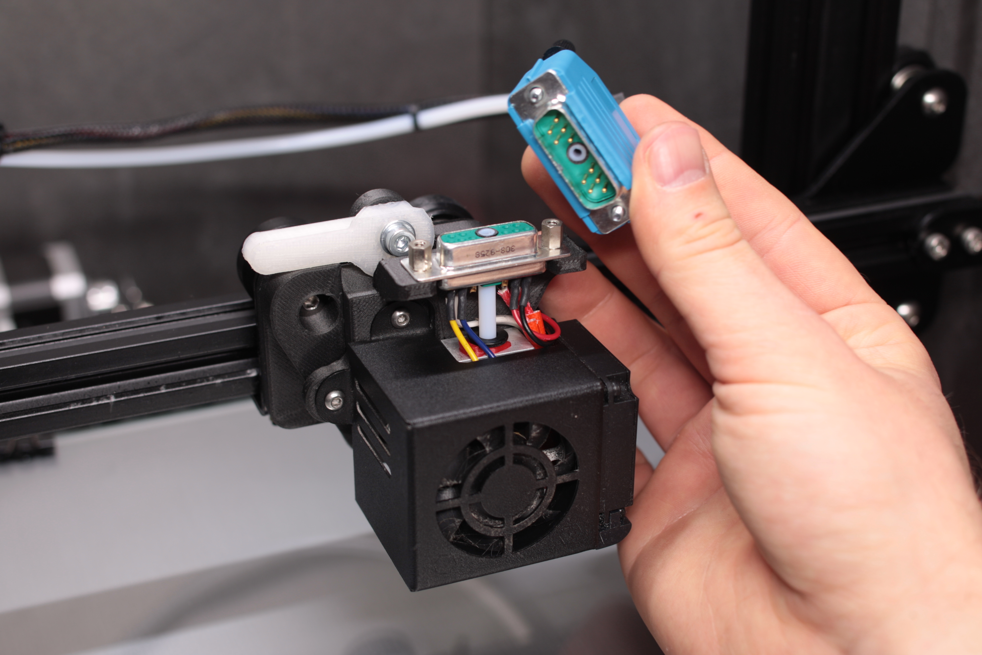 Swappable hot end for Creality CR-10