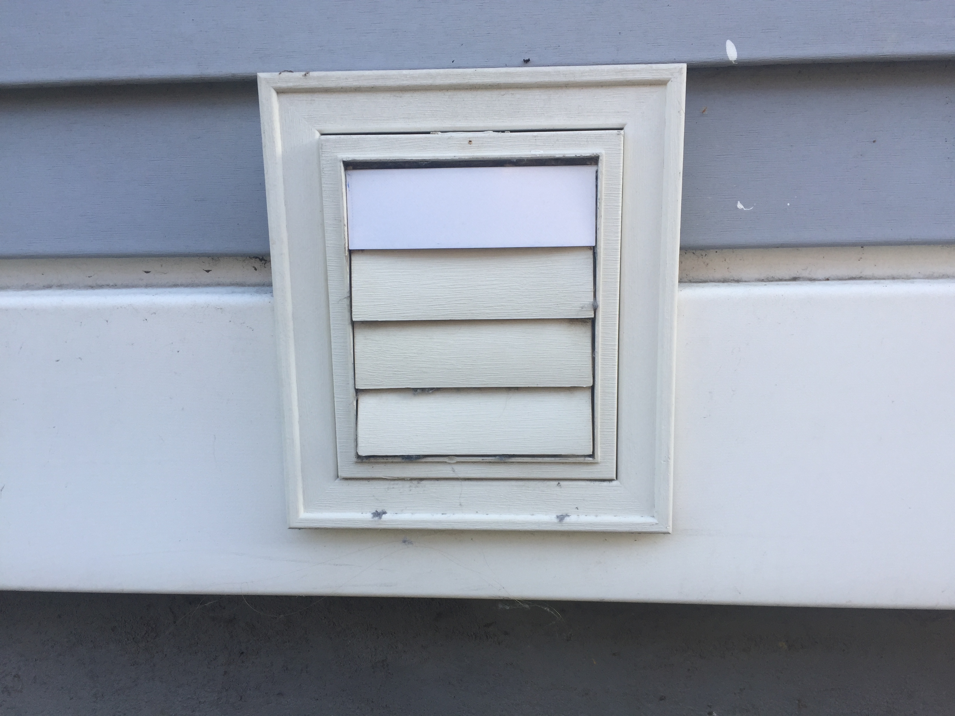 Dryer Vent Flap