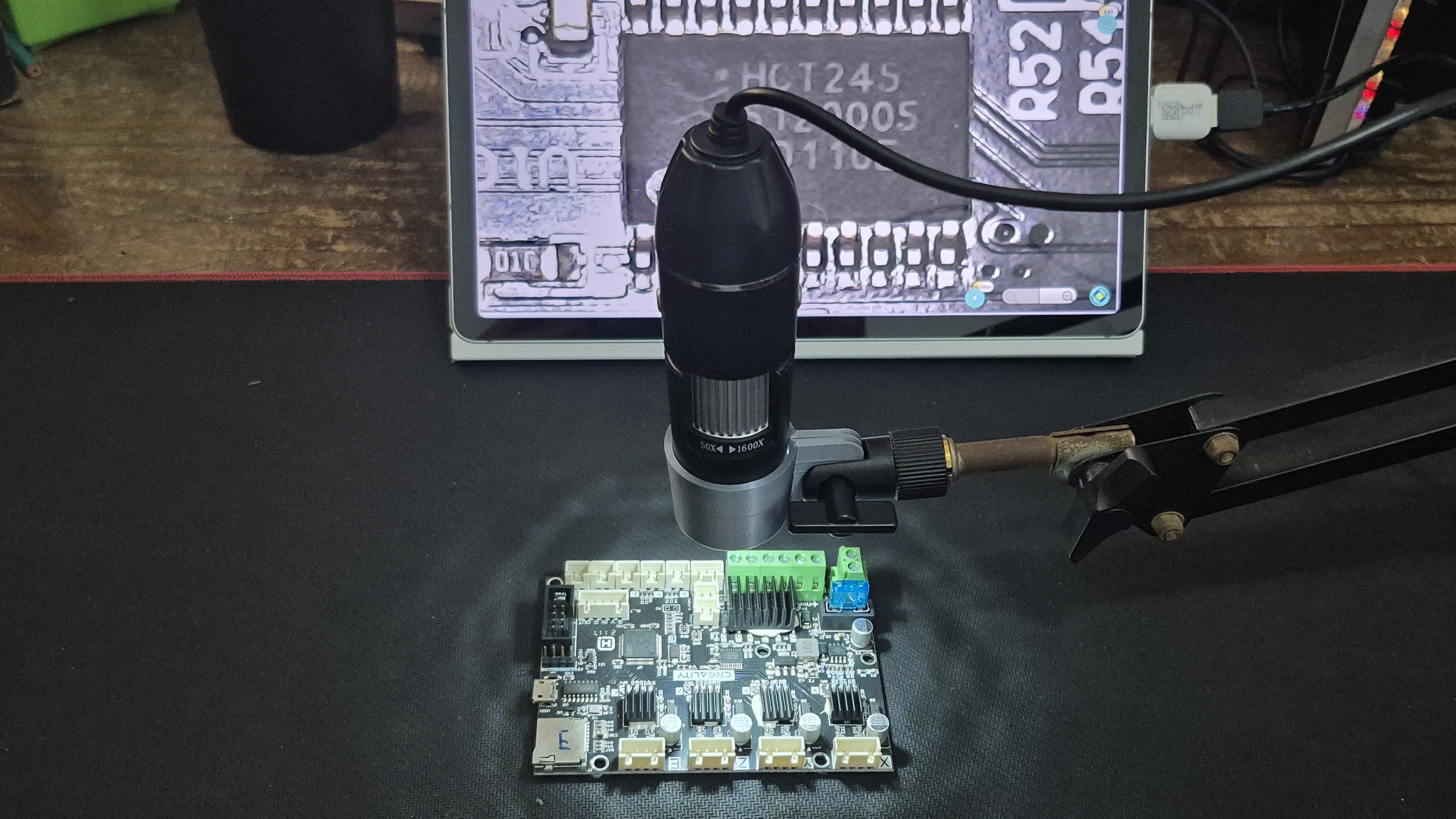Simple Microscope Arm Mount