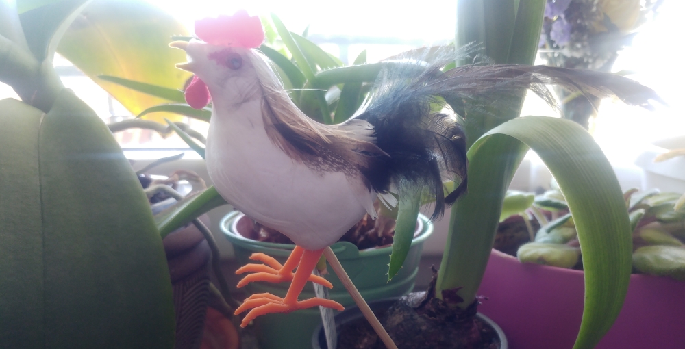 Bird leg for styrofoam birds