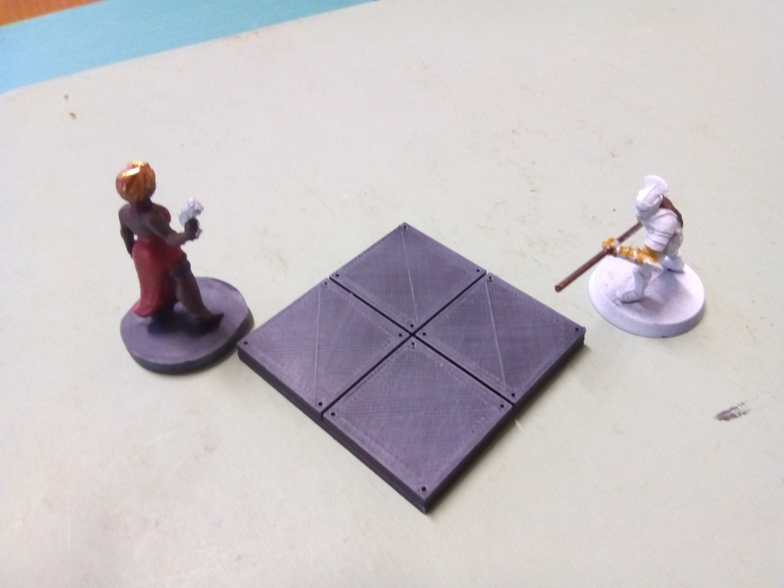 Scifi floor tiles - Bolted