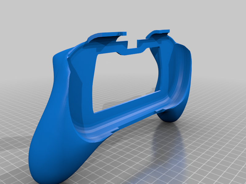 Ergonomic Grip For Ps-Vita (PCH-1000) - 1 Body for Small Buildplates