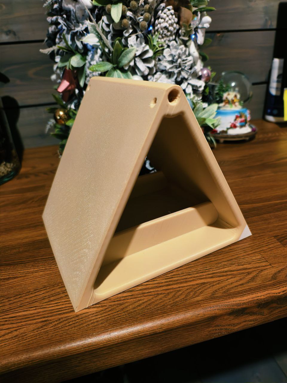 Modern Bird Triangular  Feeder with Drainage System