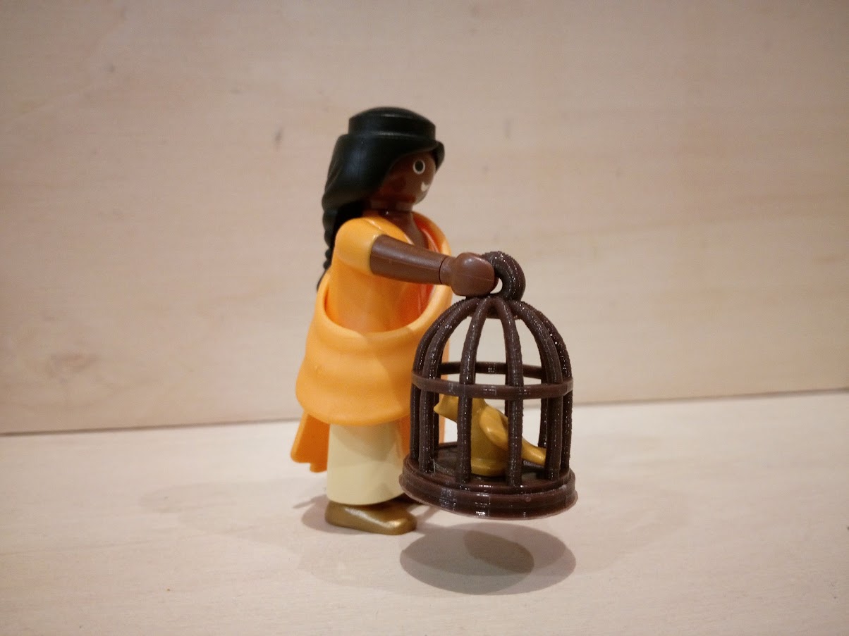 Jaula para pájaro Playmobil