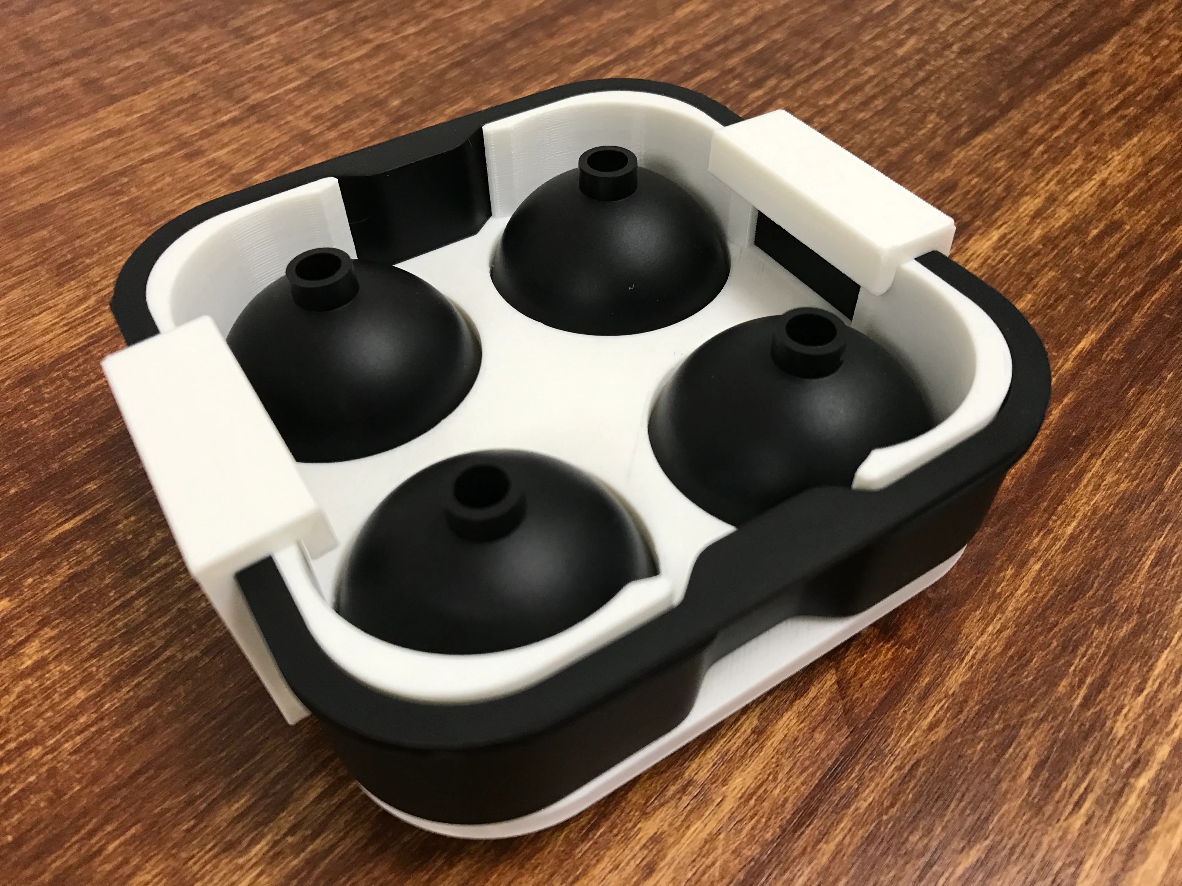 Ice Ball Maker Holder to avoid float