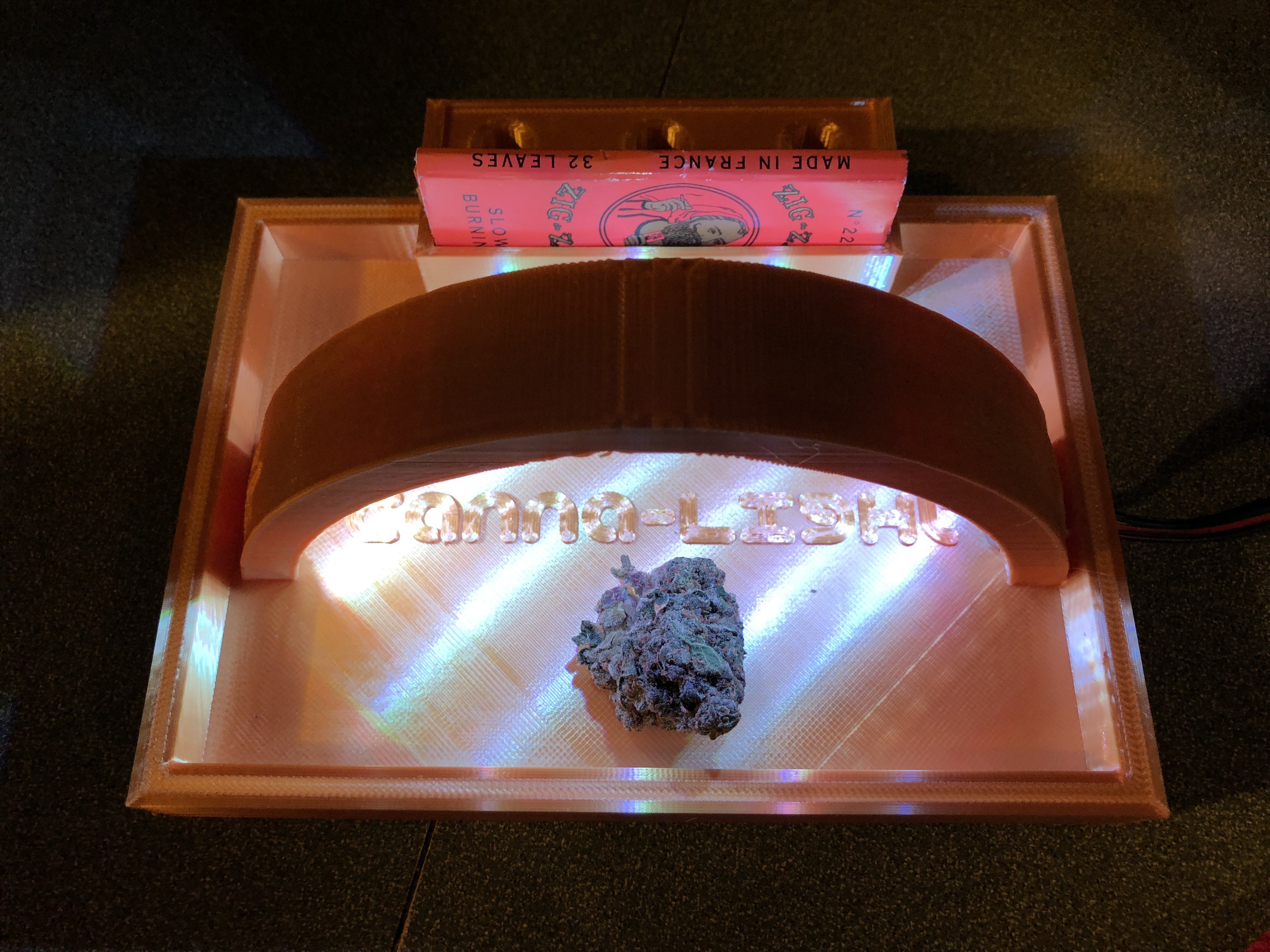 Canna-Light Rolling Tray And Organizer
