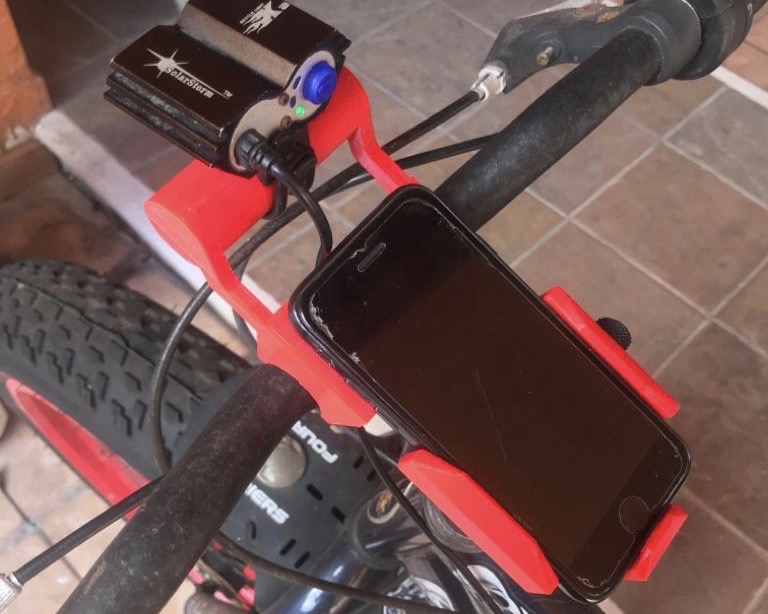 Phone and Lamp Holder