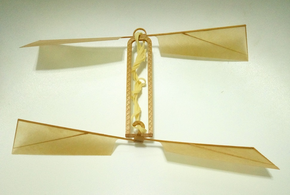 all-printed flying toy heli
