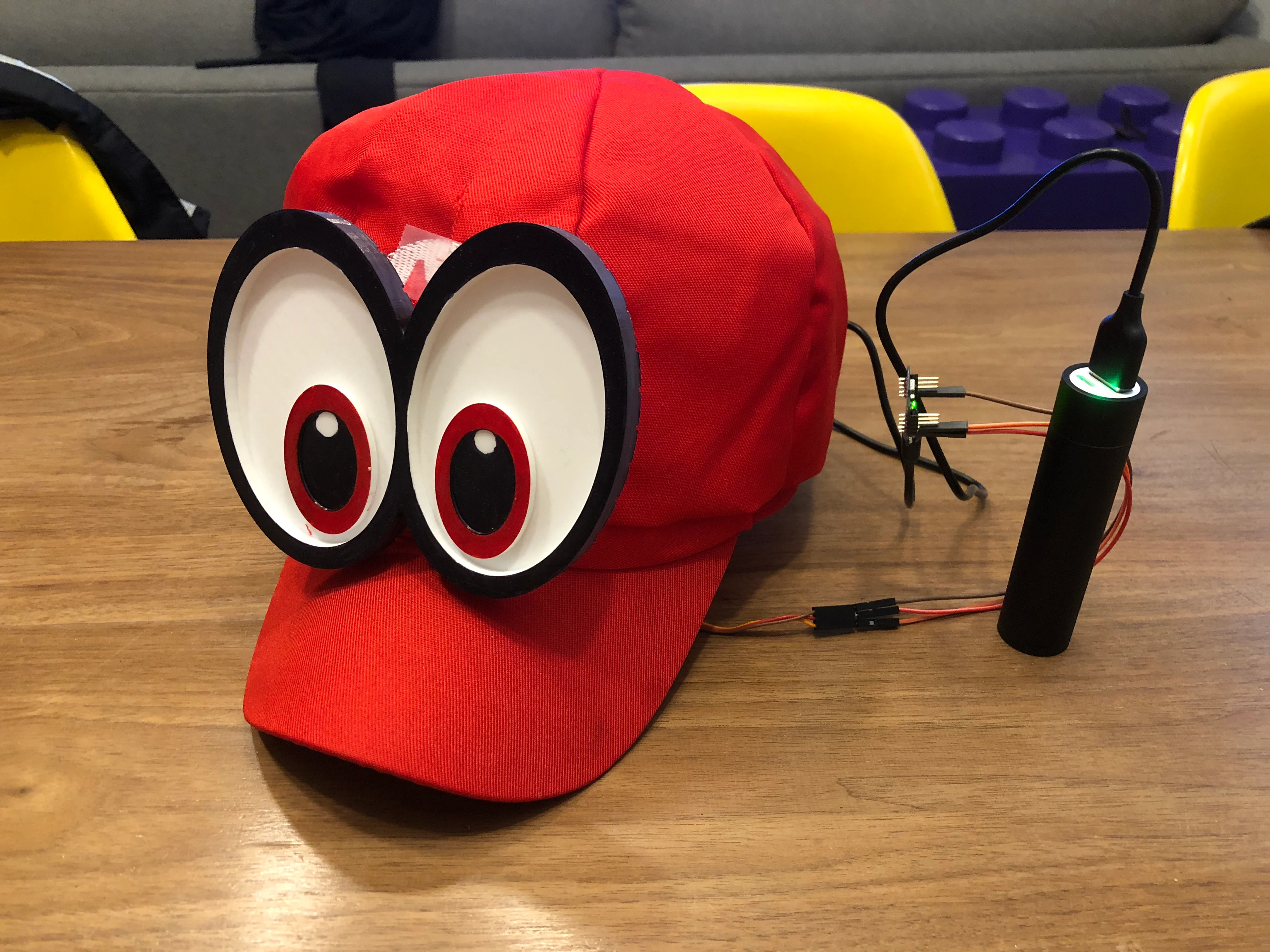 Moving Cappy Eyes